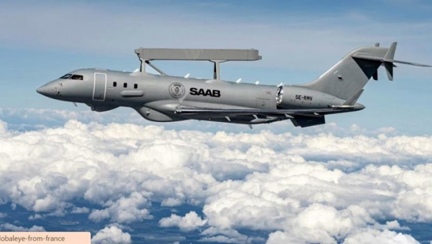ep un avion globaleye de saab