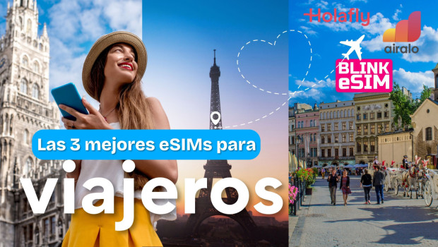 las tres mejores esims para viajar 