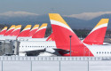 ep archivo   aviones de iberia aparcados en el aeropuerto adolfo suarez madrid barajas a 8 de enero