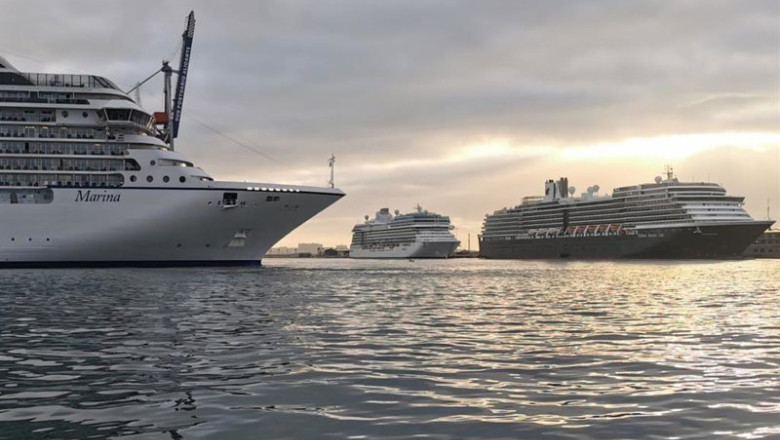 ep archivo   cruceros en el puerto de alicante