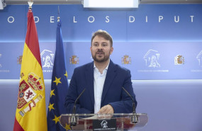 ep archivo   el diputado de sumar alberto ibanez mezquita durante una rueda de prensa en el congreso