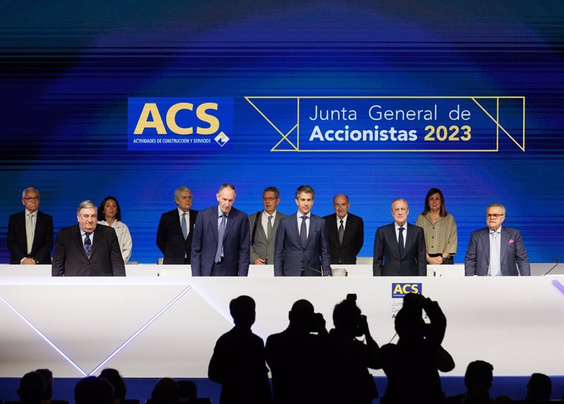 ACS repartirá un dividendo flexible de 1,48 euros el próximo 19 de julio