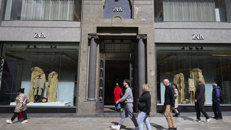 ep archivo   fachada de una tienda de zara en madrid