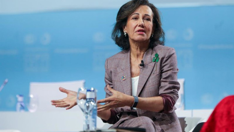 ep archivo   la presidenta del grupo santander ana botin durante su intervencion en el evento del