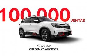 ep citron vende en todo el mundo 100000 unidades del c5 aircross en menos de un ano desde su