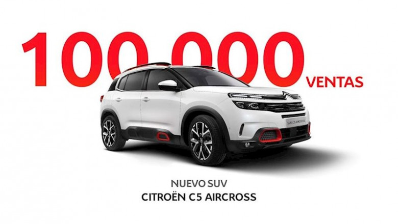 Citroën vende en todo el mundo 100.000 unidades del C5 Aircross en menos de un año desde su lanzamiento. | CITROËN ep citron vende en todo el mundo 100000 unidades del c5 aircross en menos de un ano desde su
