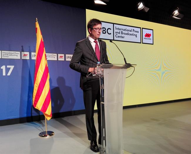 El conseller de Justicia, Carles Mundó, en rueda de prensa | EUROPA PRESS ep consellerjusticia carles mundo en ruedaprensa
