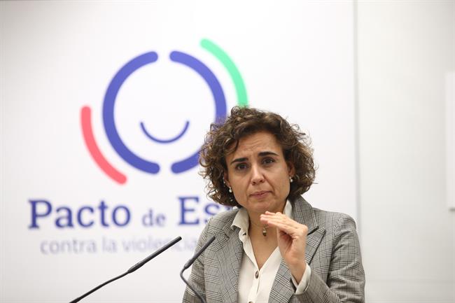 Declaraciones de Dolors Montserrat en el Ministerio | EUROPA PRESS ep declaracionesdolors montserratministerio