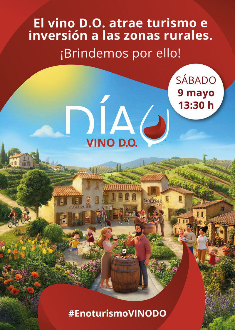 Economía.- El ‘Día Vino DO’ reivindicará este sábado el enoturismo como fuente de riqueza de las zonas rurales
