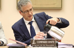 ep el gobernador del banco de espana pablo hernandez de cos en una comision de asuntos economicos y