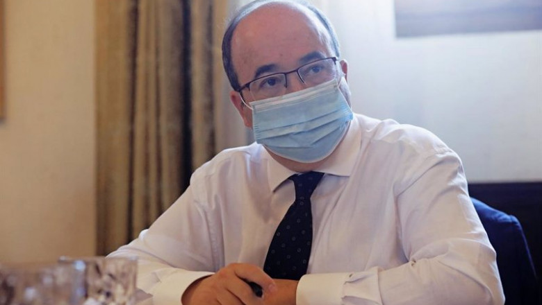 El ministro de Cultura y Deporte, Miquel Iceta. | Cézaro De Luca - Europa Press ep el ministro de cultura y deporte miquel iceta