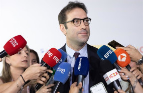 ep el ministro de economia comercio y empresa carlos cuerpo ofrece declaraciones a la prensa antes