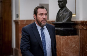 ep el ministro de transportes y movilidad sostenible oscar puente a su salida de una sesion plenaria