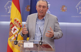 ep el portavoz de compromis en el congreso joan baldovi interviene en la rueda de prensa posterior a