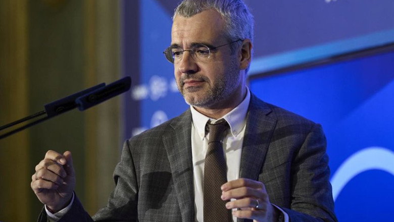 El presidente de AENA, Maurici Lucena Betriu, durante un desayuno informativo de Nueva Economía Fórum, en el Real Casino Gran Círculo, a 15 de enero de 2026, en Madrid (España). | Jesús Hellín - Europa Press ep el presidente de aena maurici lucena betriu durante un desayuno informativo de nueva economia