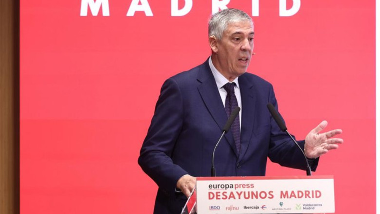 ep el presidente de ifema madrid jose vicente de los mozos durante un desayuno informativo en el