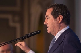 ep el presidente de la ceoe antonio garamendi interviene en un desayuno de nueva economia forum en