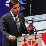 ep el presidente del bbva carlos torres vila durante el foro gran via en la sala bbk a 28 de