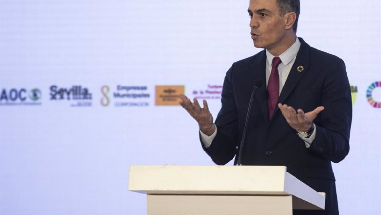 El presidente del Gobierno, Pedro Sánchez, este martes. | María José López - Europa Press ep el presidente del gobierno pedro sanchez este martes