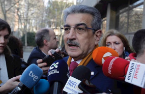ep el vicepresidente del gobierno de canarias y consejero de hacienda roman rodriguez antes de la
