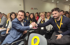 ep el vicepresidente del govern y coordinador de erc pere aragons y el diputado de erc en el