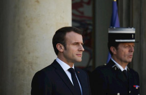 ep emmanuel macron en el palacio del eliseo