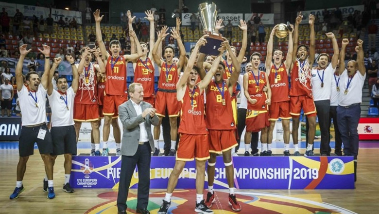 España, oro europeo Sub-16 | FIBA ep espana oro europeo sub-16