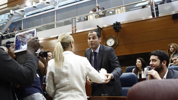 ep ignacio aguadocristina cifuentesla sesioninvestidura