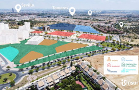 ep imagen del nuevo desarrollo urbanistico de grupo insur en tomares sevilla