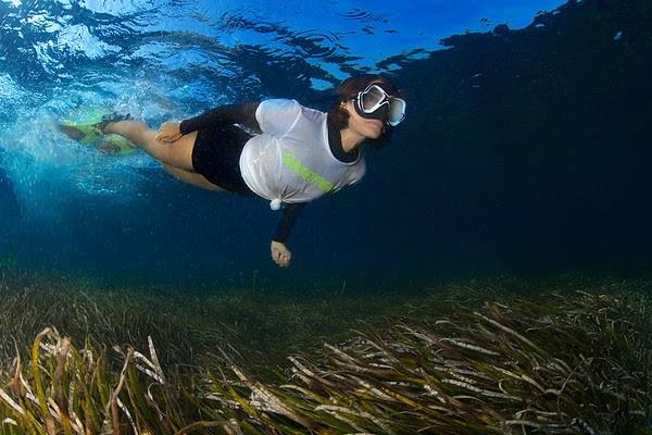 Inma ejerce de guardiana de la posidonia | GREENPEACE ep inma ejerceguardianala posidonia