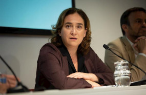 ep la alcaldesa de barcelona ada colau durante una reunion con el secretario general de podemos en ep la alcaldesa de barcelona ada colau durante una reunion con el secretario general de podemos en
