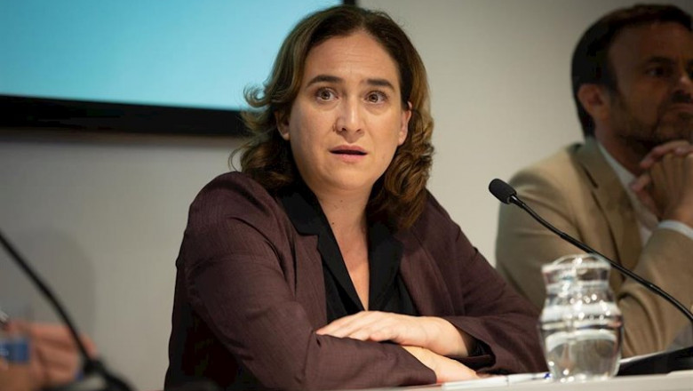 La alcaldesa de Barcelona, Ada Colau | David Zorrakino - Europa Press ep la alcaldesa de barcelona ada colau durante una reunion con el secretario general de podemos en