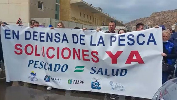ep manifestacion de la flota pesquera en almeria