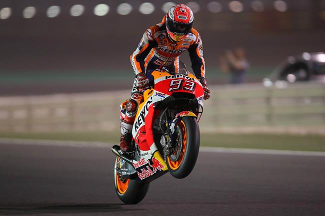 Marc Márquez en el día dos del Campeonato Mundial de Catar | REPSOL ep marc marquezdiadel campeonato mundialcatar