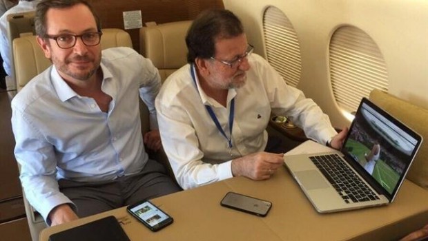 ep mariano rajoy siguiendofinalwimbledonmuguruza