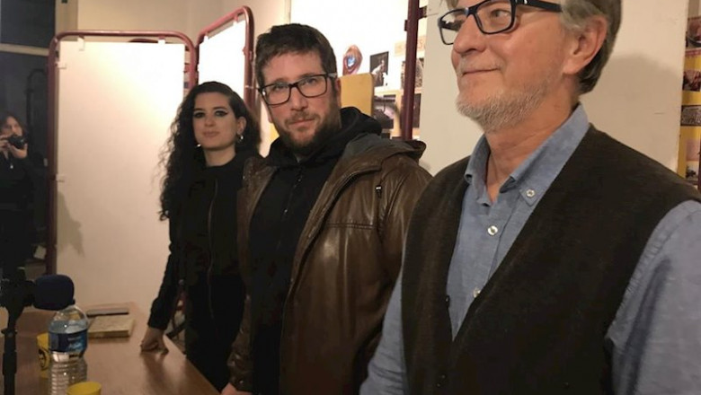 Miguel Urbán (Podemos) presenta su libro 'La emergencia de Vox' en el CSC 'Luis Buñuel' de Zaragoza. | EUROPA PRESS. ep miguel urban podemos presenta su libro la emergencia de vox en el csc luis bunuel de zaragoza