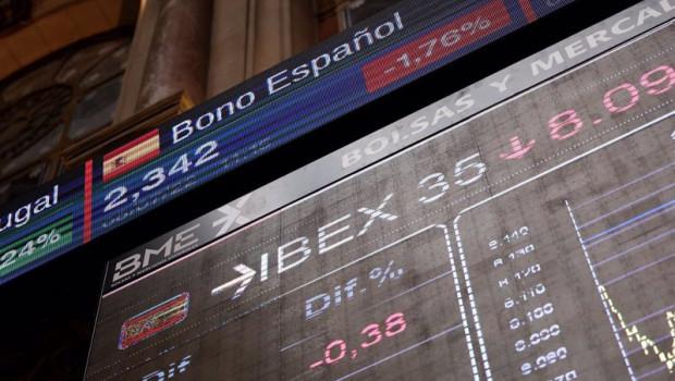 ep paneles del palacio de la bolsa a 8 de julio de 2022 en madrid espana