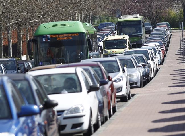 Tráfico, atasco, atascos en Madrid, coche, coches | EUROPA PRESS ep trafico atasco atascosmadrid coche coches 20170408124503