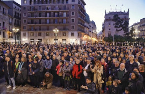 ep una multitud de personas durante la ultima concentracion de la asociacion de victimas del metro 3