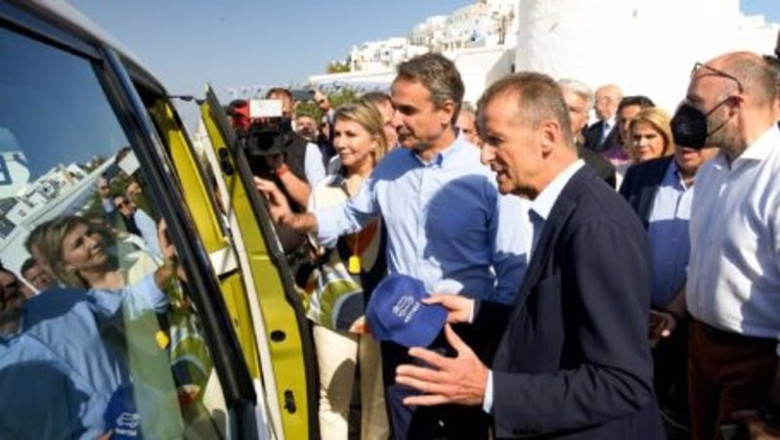 Volkswagen inaugura los servicios de movilidad en Astipalea (Grecia) para la electrificación de la isla | VOLKSWAGEN ep volkswagen inaugura los servicios de movilidad en astipalea grecia para la electrificacion de la