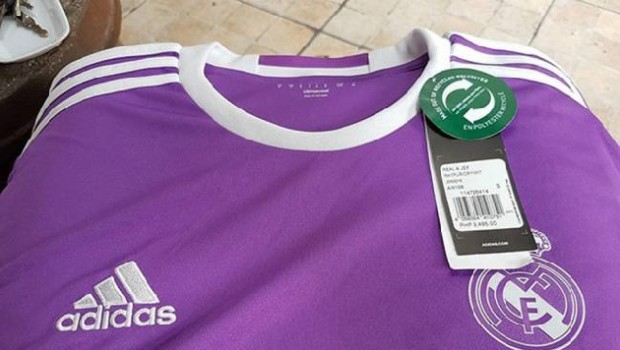 segunda camiseta madrid