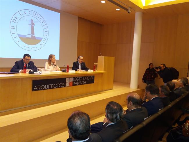 Ana Pastor, en un acto del Club de la Constitución | EUROPA PRESS ep ana pastor enactoclubla constitucion