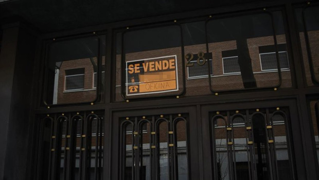 ep archivo   anuncio de una oficina en venta en el barrio de almagro