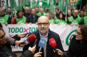 ep archivo   el presidente nacional de csif miguel borra interviene durante una concentracion de la