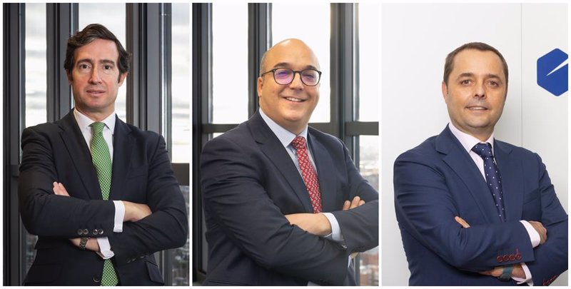 Archivo - Los nuevos directore sgenerales de Marsh España, de izq a dcha: Javier Llorente, Javier Ybarra y Álvaro Borderías. | MARSH - Archivo ep archivo los nuevos directore sgenerales de marsh espana de izq a dcha javier llorente javier
