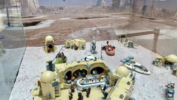 ep archivo   recreacion en lego de una secuencia de la guerra de las galaxias