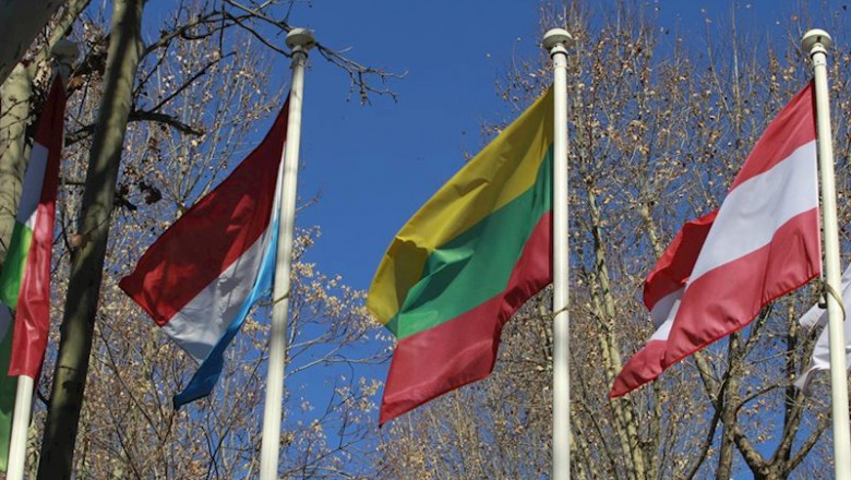 Banderas, bandera de Austria, Lituania, Luxemburgo | EUROPA PRESS - Archivo ep banderas bandera de austria lituania luxemburgo