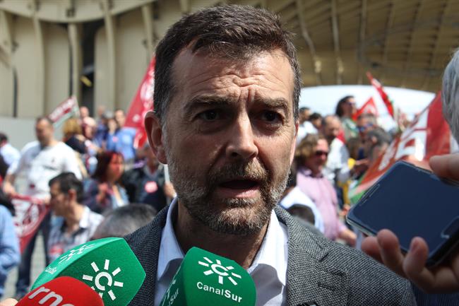 El coordinador general y portavoz parlamentario de IULV-CA, Antonio Maíllo | IU ep coordinador generalportavoz parlamentarioiulv-ca antonio maillo 20180427154902