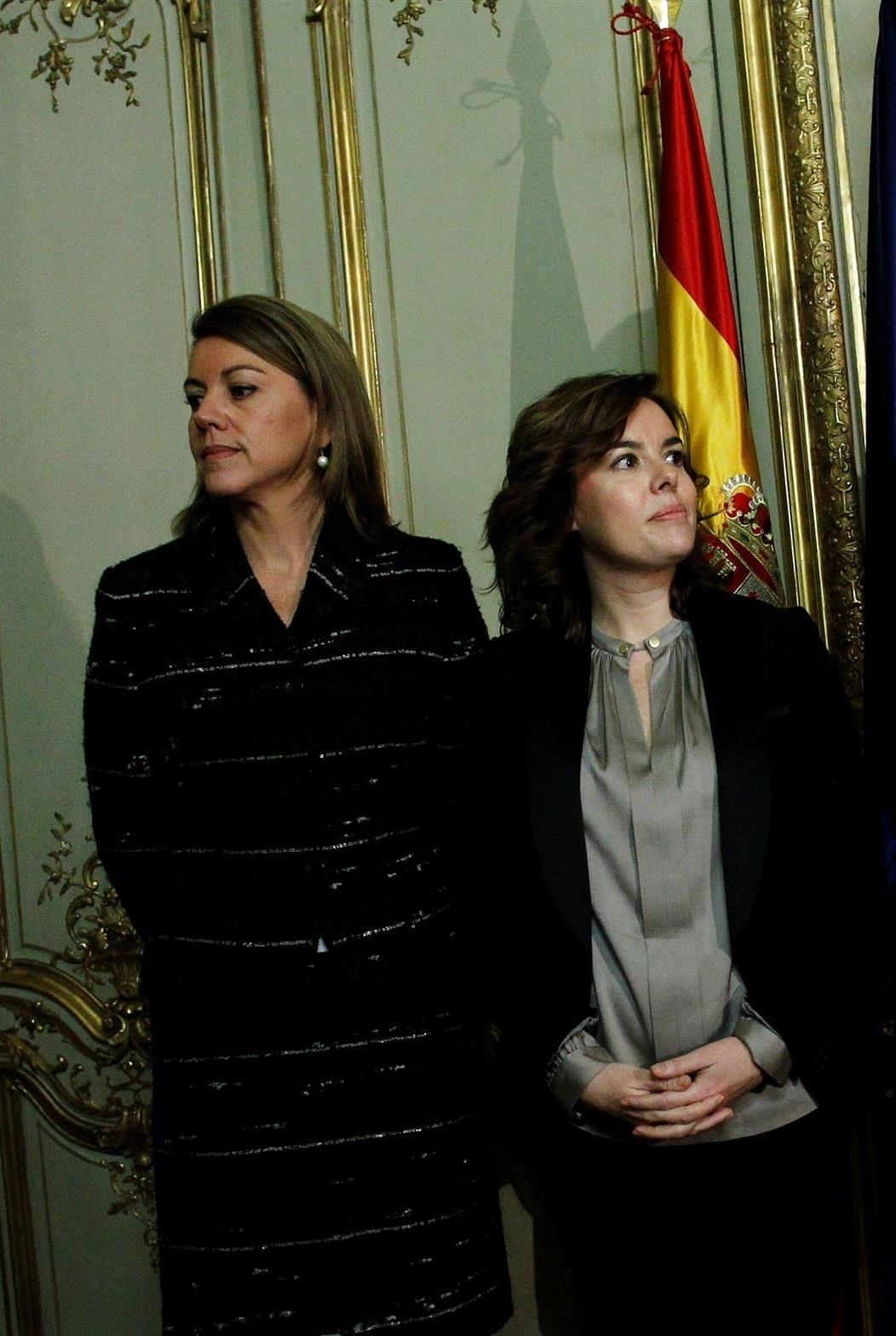 Cospedal Y Sáenz De Santamaría | EUROPA PRESS ep cospedalsaenzsantamaria