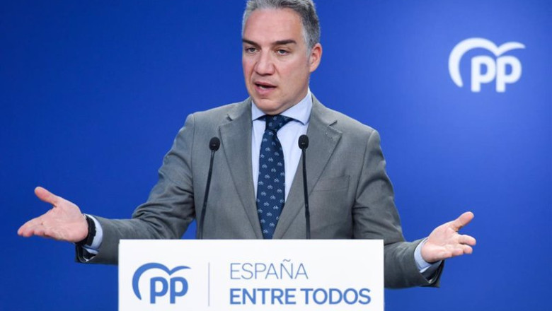 ep el coordinador general del partido popular y director de campana elias bendodo en la sede del pp ep el coordinador general del partido popular y director de campana elias bendodo en la sede del pp